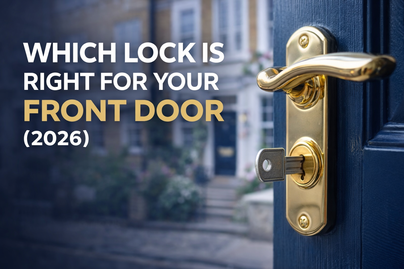 Which Lock Is Actually Right for Your Front Door in 2026?