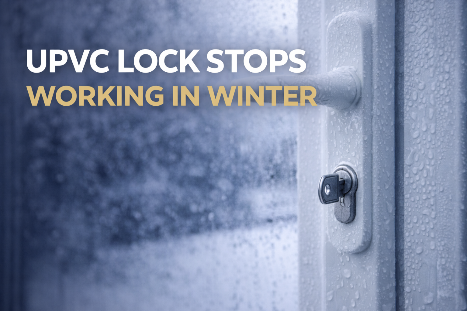 Why Your UPVC Lock Stops Working in Winter